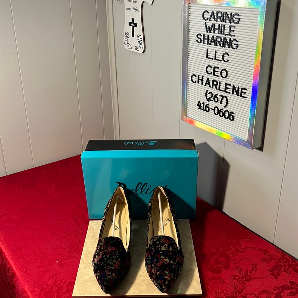 Brand new, Bellini bobcat, kitty heel shoe